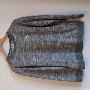 PINK Gray crewneck sweatshirt